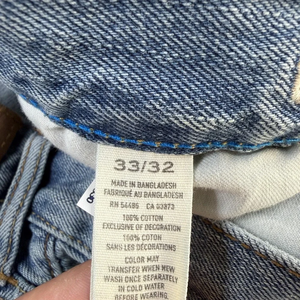 American Eagle Original Boot Jeans Mens 33x32 Medium Wash Blue Denim Bootcut